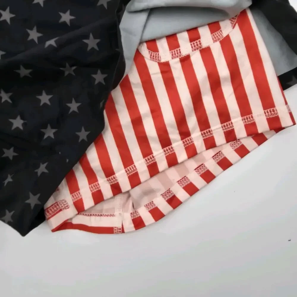 Chubbies Shorts Mens Flag Boxer Lined Ultimate Training 4th July